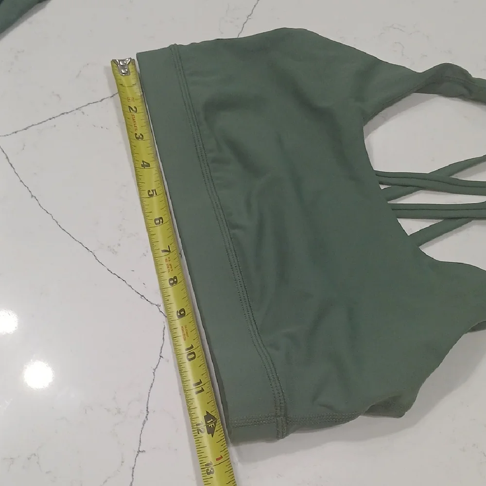 Green Activewear Set Gentle Used Sz Small - Picture 4 of 12